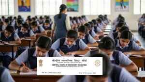 CBSE Board Exam 2026 official notice showing revised dates for Class 10 and Class 12